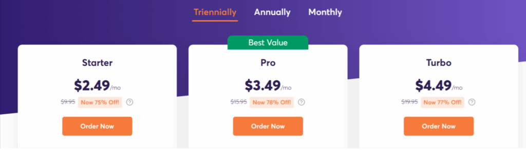 Plans de domaine gratuits ChemiCloud