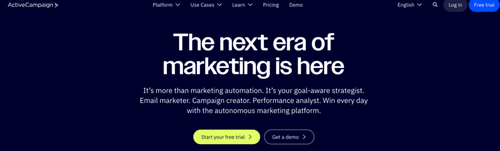 Plateforme demail marketing ActiveCampaign » BlogPasCher