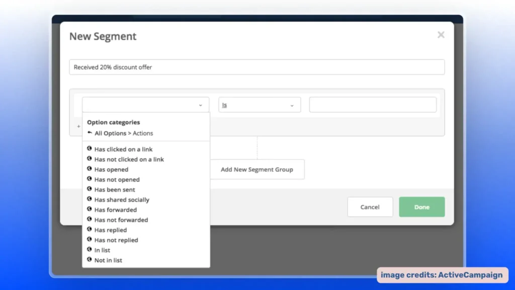Segmentation activecampaign » BlogPasCher
