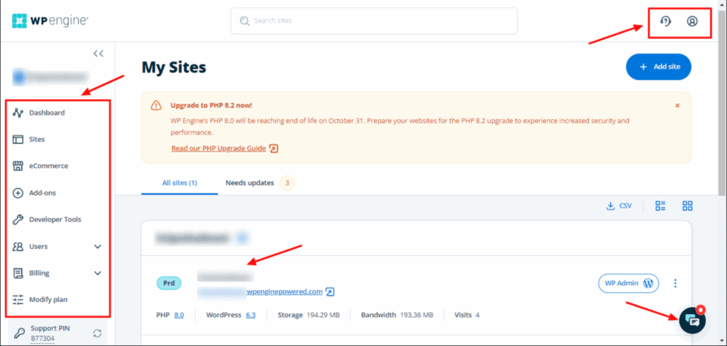 WPENGINE héberge interface utilisateur » BlogPasCher WPENGINE héberge interface utilisateur