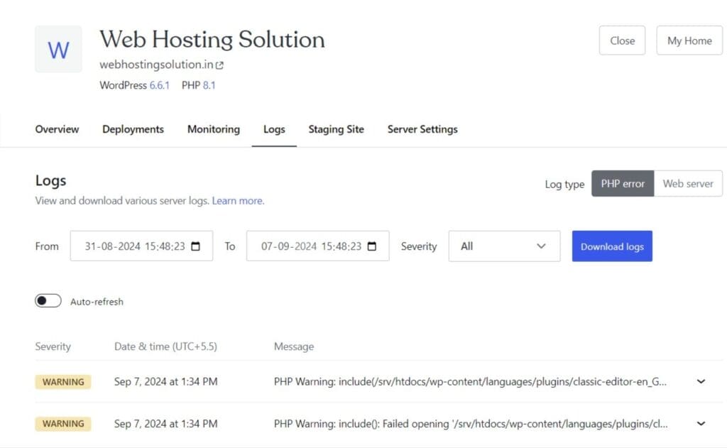 Wordpress.com alertes de vulnérabilité