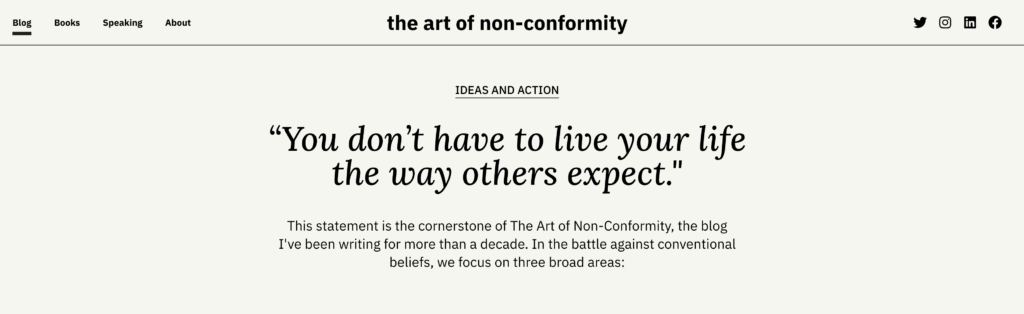 Chris Guillebeau blog personnel » BlogPasCher Blog personnel de Chris Guillebeau