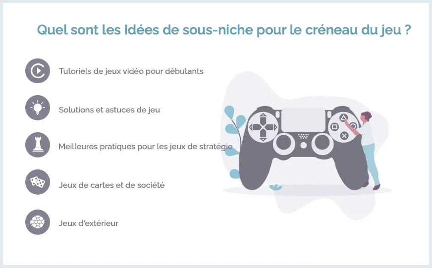 Idées-de-sous-niche-pour-le-créneau-du-jeu » BlogPasCher Créneau le plus rentable - Jeux vidéo
