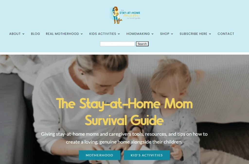 The Stay-at-Home-Mom Survival Guide