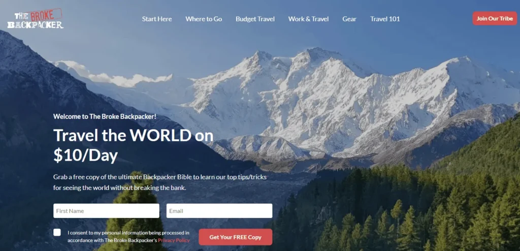 broke-backpacker » BlogPasCher