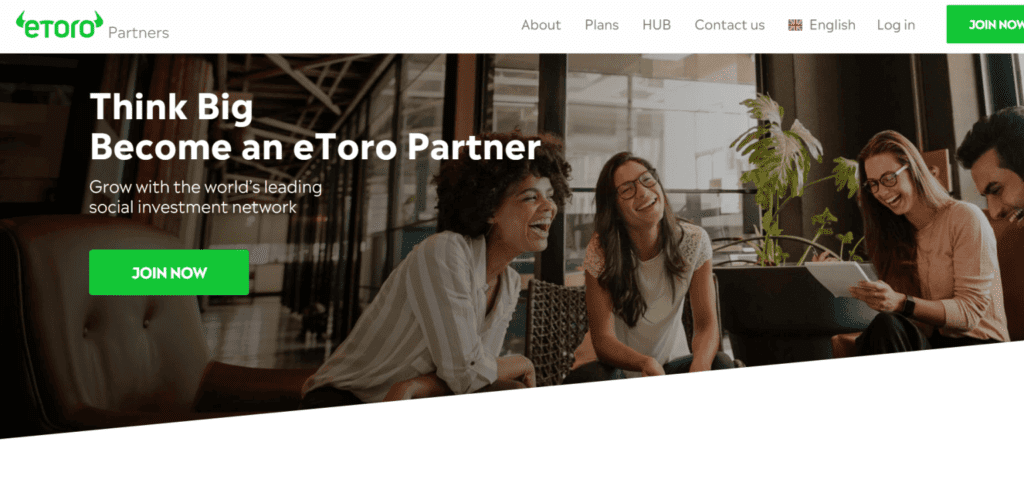 eToro Affiliate Program Programme d’affiliation eToro