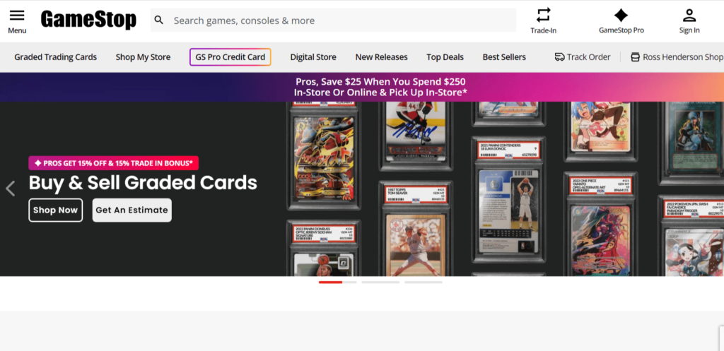 Game Stop GameStop - programmes d'affiliation de gaming