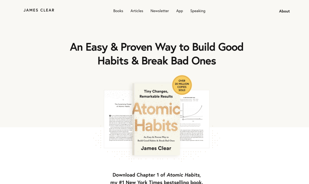 james-clear » BlogPasCher James Clear - meilleurs blogs personnels