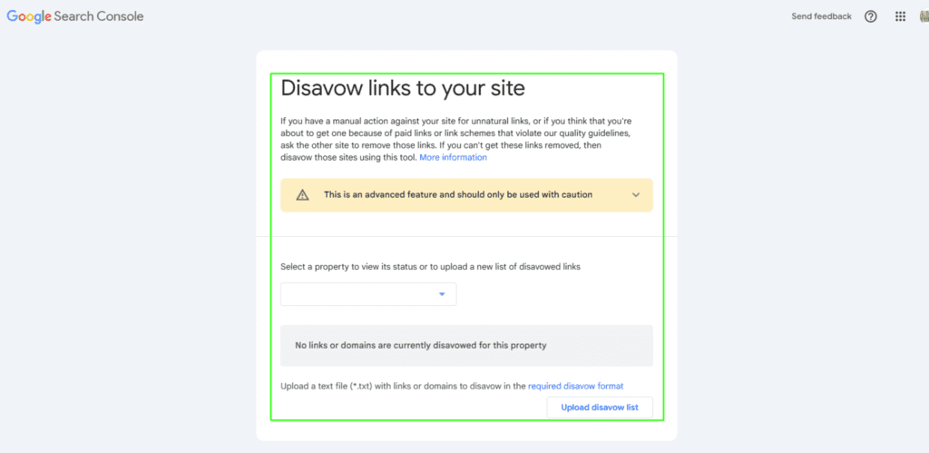 Outil de désaveu de liens Google outil Disavow de Google