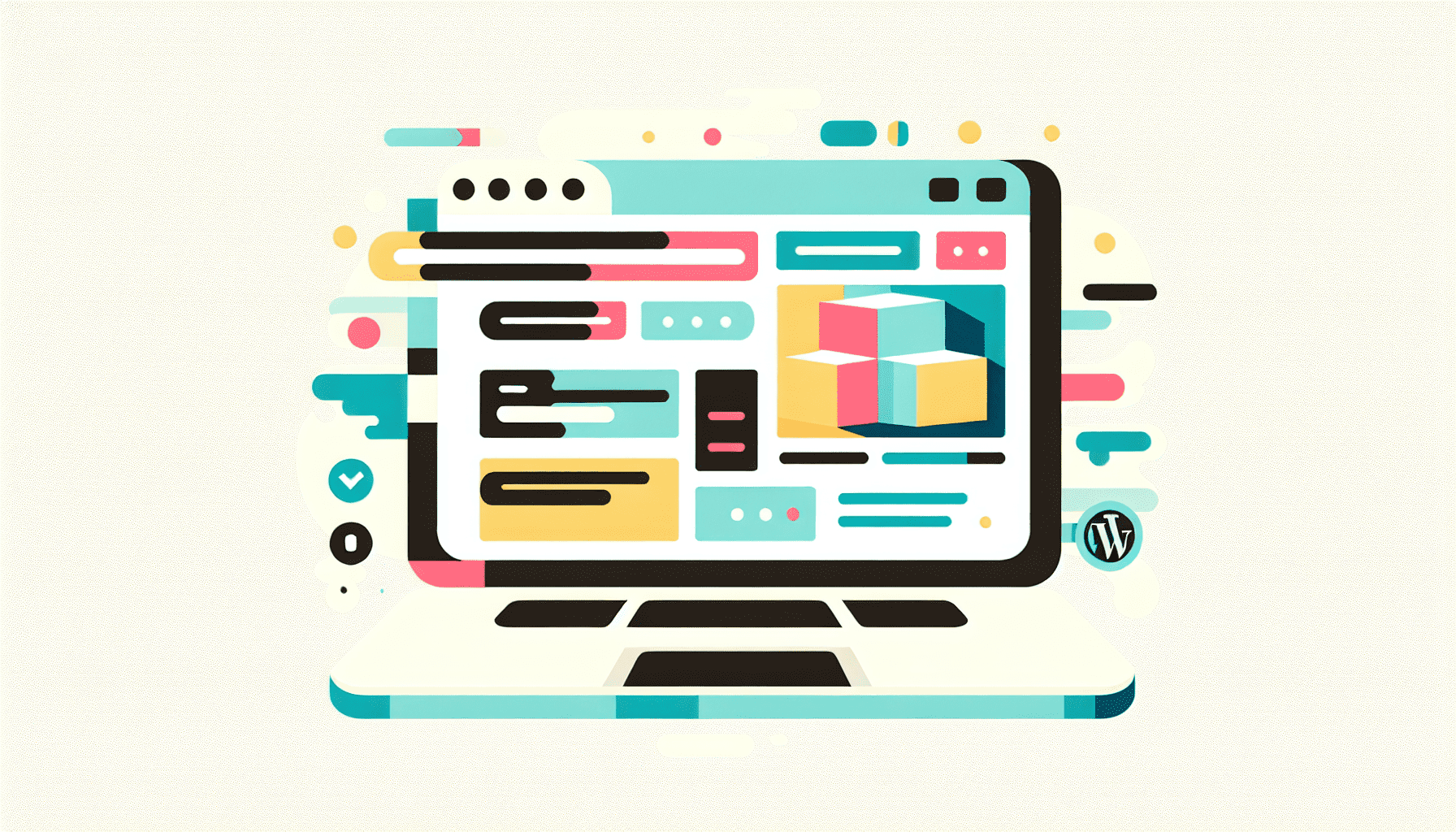 Capture d’un fichier block.json et du code d’enregistrement d’un bloc WordPress dans un éditeur