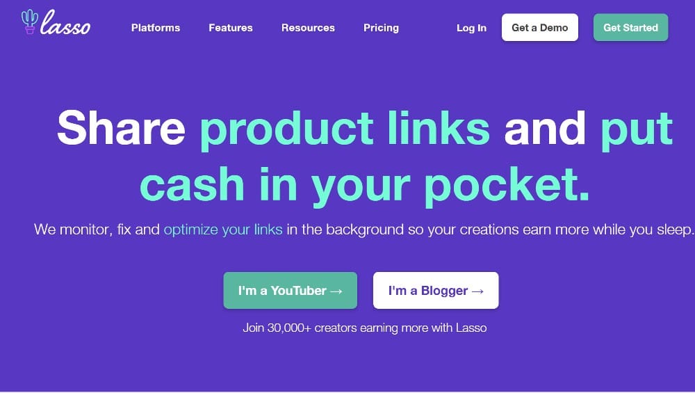Lasso plugin WordPress affiliation 